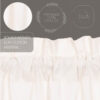 VHC-52210 - Simple Life Flax Antique White Valance 16x60