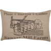 VHC-56762 - Sawyer Mill Charcoal Plow Pillow 14x22