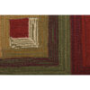 VHC-56789 - Tea Cabin Log Cabin Hooked Pillow 18x18