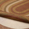 VHC-69796 - Tea Cabin Jute Rug Oval w/ Pad 36x60
