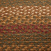 VHC-69796 - Tea Cabin Jute Rug Oval w/ Pad 36x60