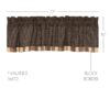 VHC-7201 - Kettle Grove Valance Block Border 16x72