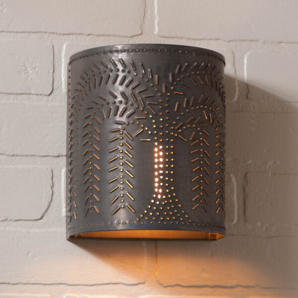 Kettle Black Willow Sconce Light in Kettle Black Wired Sconces