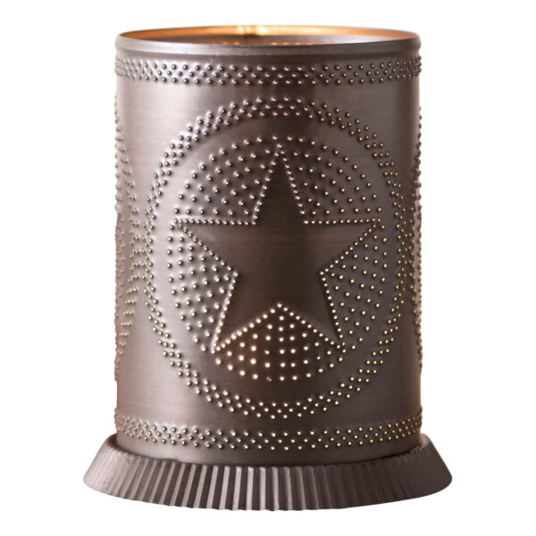 Kettle Black Candle Warmer with Regular Star in Kettle Black