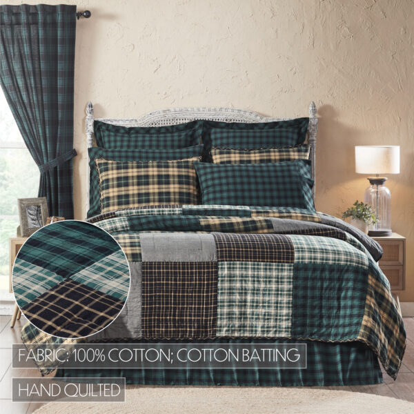 VHC-80383 - Pine Grove Luxury King Quilt 120Wx105L