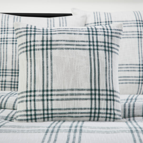 VHC-80414 - Pine Grove Plaid Fabric Pillow 18x18