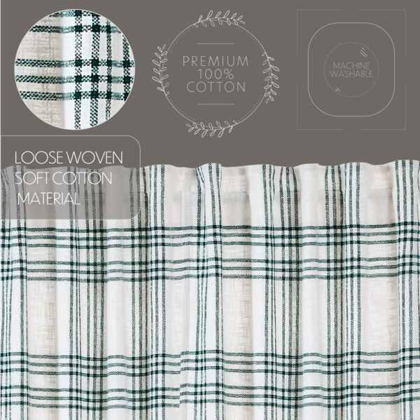 VHC-80417 - Pine Grove Plaid Short Panel Set of 2 63x36