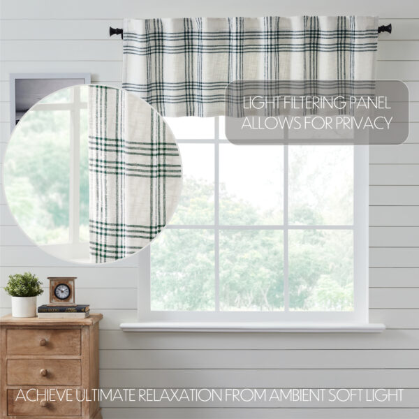 VHC-80421 - Pine Grove Plaid Valance 19x72