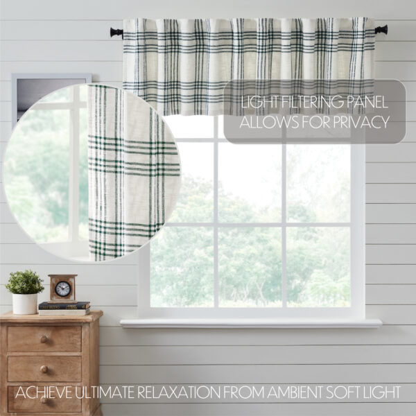 VHC-80422 - Pine Grove Plaid Valance 19x90