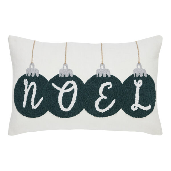 VHC-80426 - Pine Grove Plaid Noel Ornament Pillow 14x22