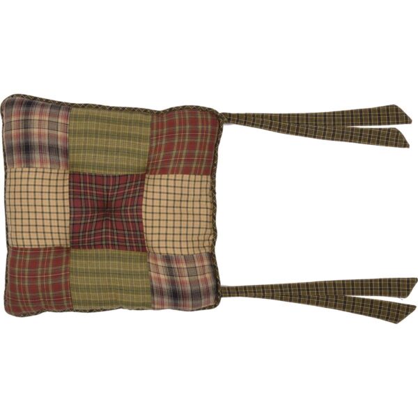 VHC-8248 - Tea Cabin Chair Pad Patchwork 15x15
