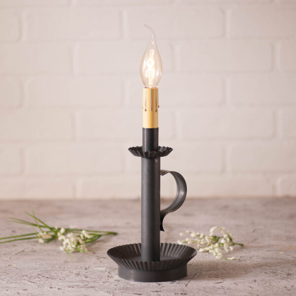 Kettle Black Candlestick Accent Light in Kettle Black Accent Lights