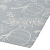 VHC-84020 - Silhouette Pumpkin Grey Indoor/Outdoor Rug Rect 17x36