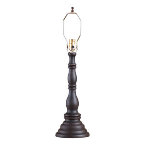 Americana Black Davenport Wood Table Lamp Base in Americana Black