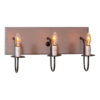 Earl Gray 3-Light Vanity Light in Earl Gray