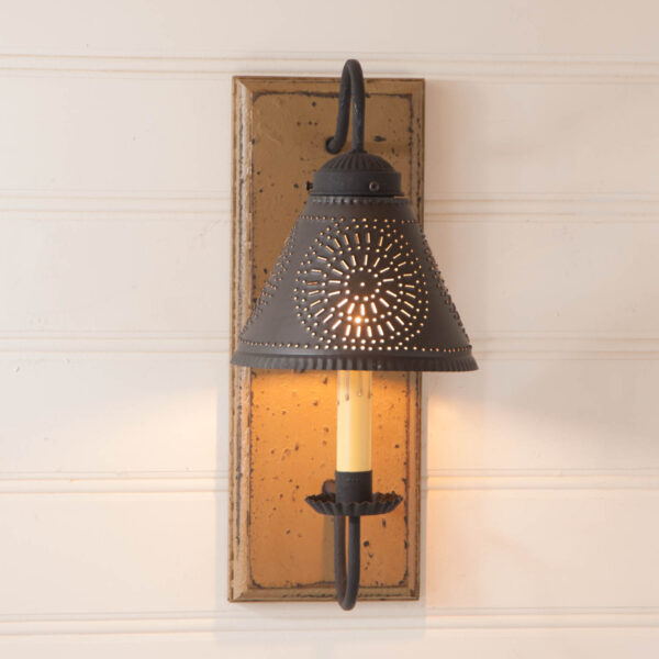 Americana Pearwood Crestwood Sconce in Pearwood Wired Sconces