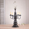 Americana Black Bradford Lamp Base in Americana Black Lamp Bases