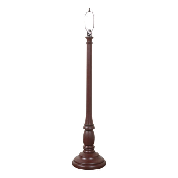 Rustic Red Brinton House Floor Lamp Base in Rustic Red