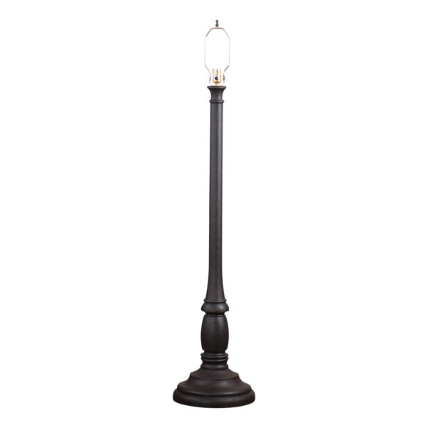 Americana Black Brinton House Floor Lamp Base in Americana Black