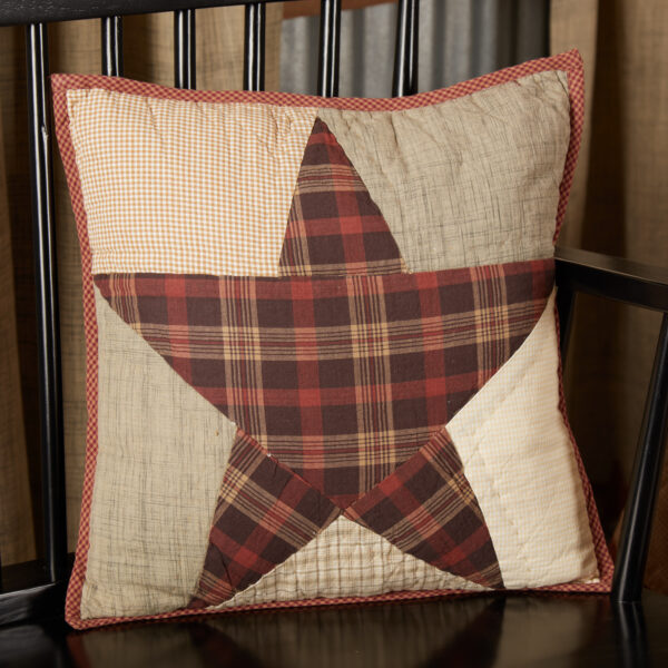 VHC-19972 - Abilene Star Quilted Pillow Cover 16x16