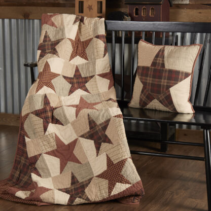 VHC-19977 - Abilene Star Quilted Throw 70x55