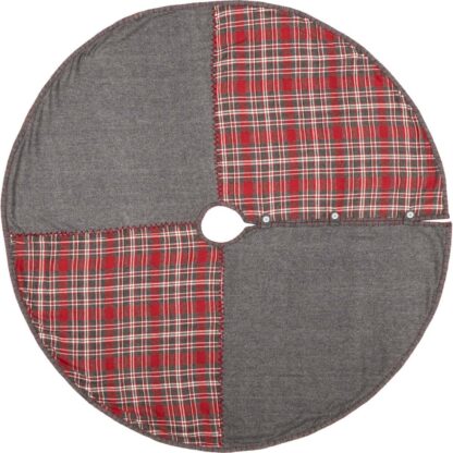 Annie Buffalo Black Check King Pillow Case Set of 2 21x36+4 in Red & Grey