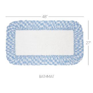 VHC-80259 - Annie Buffalo Blue Check Bathmat 27x48
