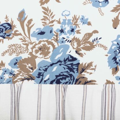 Annie Buffalo Blue Check Prairie Long Panel Set of 2 84x36x18 in 84x36x18