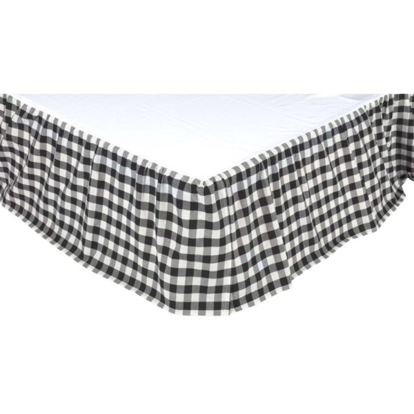 VHC-40406 - Annie Buffalo Black Check King Bed Skirt 78x80x16
