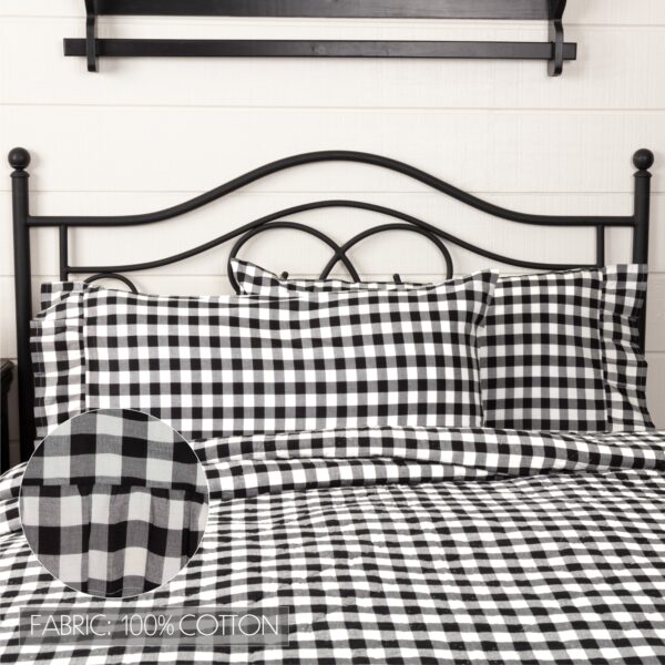 VHC-51750 - Annie Buffalo Black Check King Pillow Case Set of 2 21x36+4