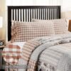 VHC-69924 - Annie Buffalo Portabella Check King Pillow Case Set of 2 21x36+4