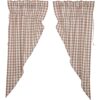 Annie Buffalo Portabella Check Prairie Short Panel Set of 2 63x36x18 - Image 6