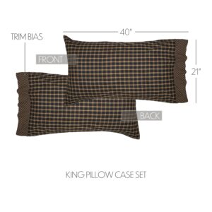 VHC-56637 - Beckham King Pillow Case Set of 2 21x40