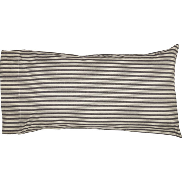 VHC-56631 - Ashmont Ticking Stripe King Pillow Case Set of 2 21x40