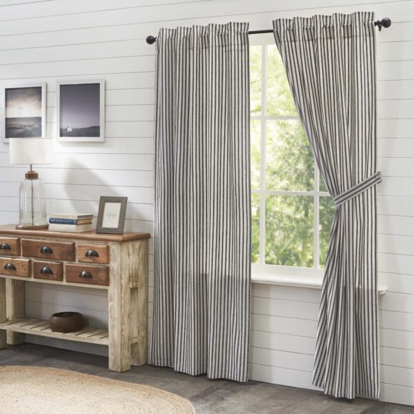 VHC-69954 - Ashmont Ticking Stripe Panel Set of 2 84x40