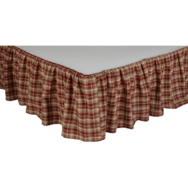 VHC-56636 - Beckham Plaid Twin Bed Skirt 39x76x16