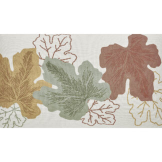 Farmhouse Bountifall Leaves Pillow 14x22 by Seasons Crest
