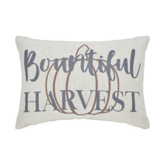 Farmhouse Bountifall Pumpkin Harvest Pillow 9.5x14 by Seasons Crest