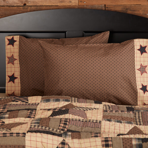 VHC-5924 - Bingham Star Standard Pillow Case Set of 2 21x30
