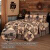 VHC-51744 - Bingham Star Twin Quilt Set; 1-Quilt 70Wx90L w/1 Sham 21x27