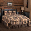 VHC-51744 - Bingham Star Twin Quilt Set; 1-Quilt 70Wx90L w/1 Sham 21x27