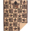 VHC-51744 - Bingham Star Twin Quilt Set; 1-Quilt 70Wx90L w/1 Sham 21x27