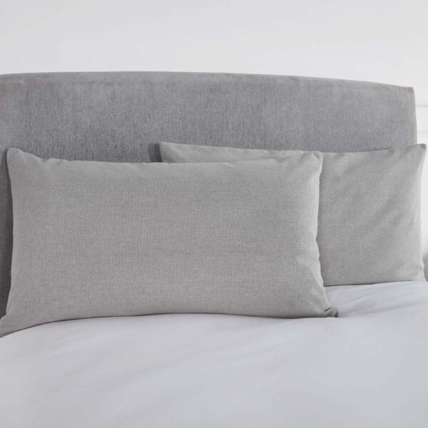 VHC-70058 - Burlap Dove Grey King Sham 21x37