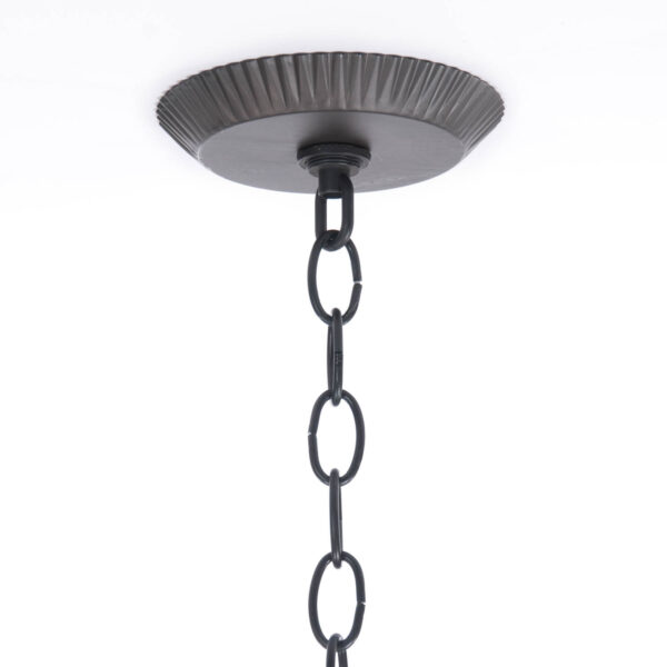 Kettle Black Kettle Black Ceiling Plate Kit with 3-ft of Chain