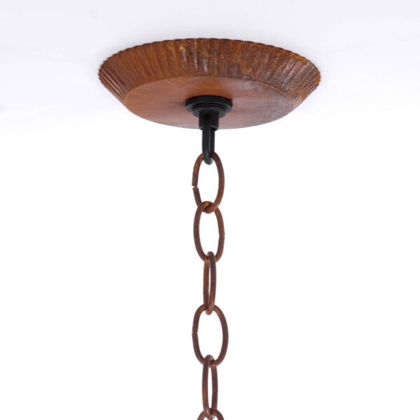 Rustic Tin Rustic Tin Ceiling Plate Kit with 3-ft of Chain