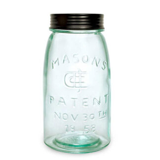 Quart Mason Jar With Lid by CTW Home Collection