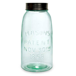 Half Gallon Mason Jar With Lid by CTW Home Collection