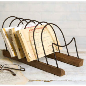 Primitive Letter Holder by CTW Home Collection