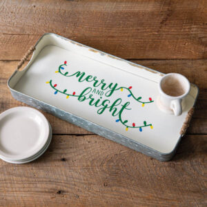 Merry and Bright Serving Tray by CTW Home Collection