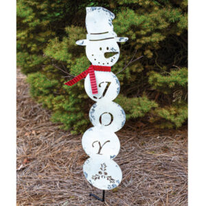 Snowman Garden Stake by CTW Home Collection
